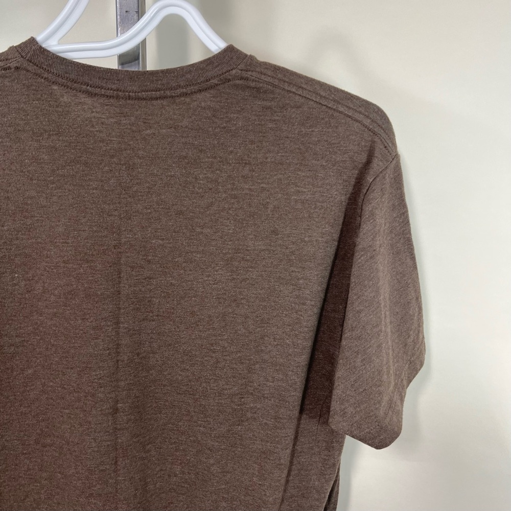 Sonoma Life Style Mens LARGE Brown Crew Neck T Shirt Blues Revival Live Music - Picture 6 of 7